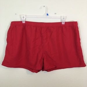State of Mine Womens Red River Shorts,Size 2XL